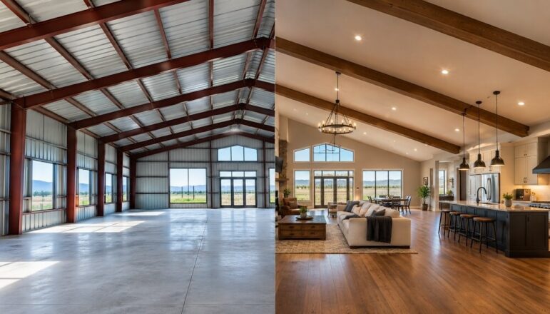 barndominium shell vs turnkey